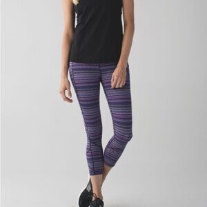 Lululemon Pace Rival Crop
Space Dye Twist Ultra Violet Multi / Naval Blue